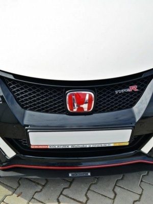 Honda Civic Ix Type R - Lâmina frontal RACING V.2 | HO-CI-9-TYPE-R-CNC-FD2A | Produto Maxton Design distribuído por Unicartuning. Honda Civic Ix Type R - Lâmina frontal RACING V.2 | HO-CI-9-TYPE-R-CNC-FD2A | Produto Maxton Design distribuído por Unicartuning.