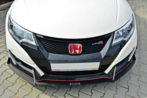 Honda Civic Ix Type R - Lâmina frontal RACING V.2 | HO-CI-9-TYPE-R-CNC-FD2A | Produto Maxton Design distribuído por Unicartuning. Honda Civic Ix Type R - Lâmina frontal RACING V.2 | HO-CI-9-TYPE-R-CNC-FD2A | Produto Maxton Design distribuído por Unicartuning.