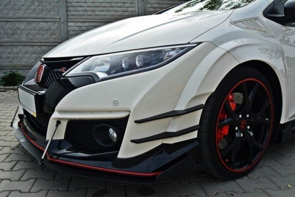 Honda Civic Ix Type R - Lâmina frontal RACING V.2 | HO-CI-9-TYPE-R-CNC-FD2A | Produto Maxton Design distribuído por Unicartuning. Honda Civic Ix Type R - Lâmina frontal RACING V.2 | HO-CI-9-TYPE-R-CNC-FD2A | Produto Maxton Design distribuído por Unicartuning.