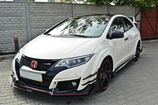 Honda Civic Ix Type R - Lâmina frontal RACING V.2 | HO-CI-9-TYPE-R-CNC-FD2A | Produto Maxton Design distribuído por Unicartuning. Honda Civic Ix Type R - Lâmina frontal RACING V.2 | HO-CI-9-TYPE-R-CNC-FD2A | Produto Maxton Design distribuído por Unicartuning.