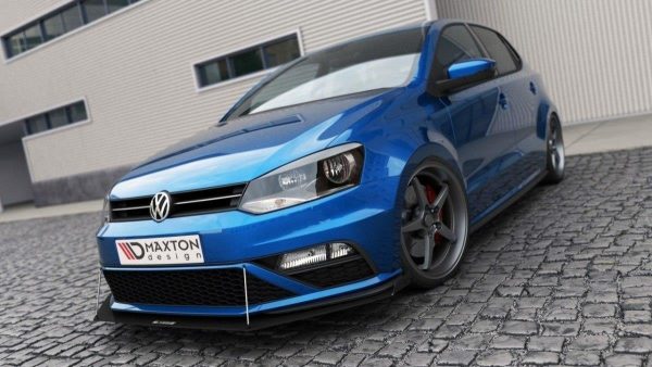 Volkswagen Polo GTI Mk5 (facelift) - Lâmina frontal RACING | VW-PO-5F-GTI-CNC-FD2A | Produto Maxton Design distribuído por Unicartuning. Volkswagen Polo GTI Mk5 (facelift) - Lâmina frontal RACING | VW-PO-5F-GTI-CNC-FD2A | Produto Maxton Design distribuído por Unicartuning.