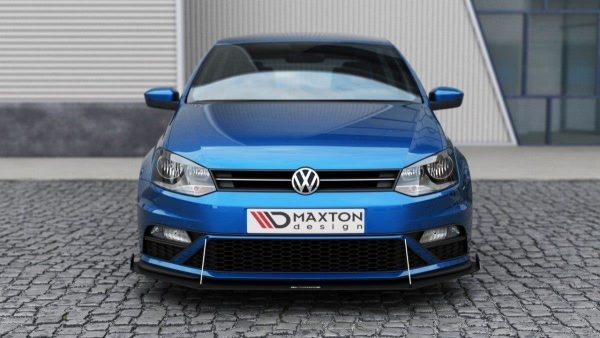 Volkswagen Polo GTI Mk5 (facelift) - Lâmina frontal RACING | VW-PO-5F-GTI-CNC-FD2A | Produto Maxton Design distribuído por Unicartuning. Volkswagen Polo GTI Mk5 (facelift) - Lâmina frontal RACING | VW-PO-5F-GTI-CNC-FD2A | Produto Maxton Design distribuído por Unicartuning.