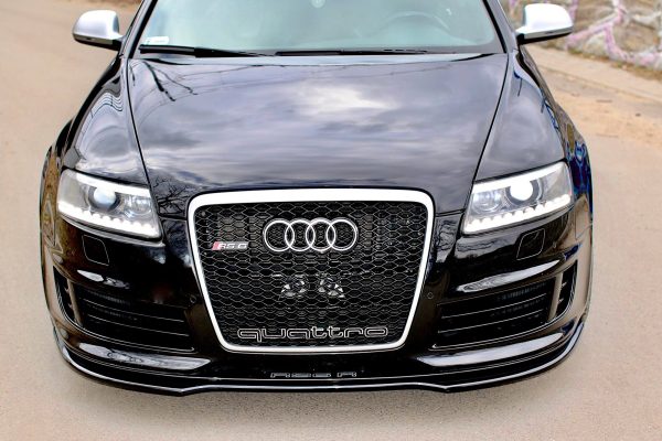 Audi RS6 C6 - Lâmina frontal | AU-RS6-C6-FD1G | Produto Maxton Design distribuído por Unicartuning.