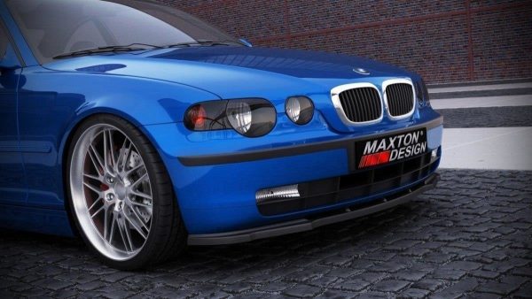 BMW 3 E46 Compact - Lâmina frontal | BM-3-46-CT-FD1G | Produto Maxton Design distribuído por Unicartuning.