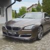 BMW 6 Gran Coupé Mpack - Lâmina frontal | BM-6-06-GC-FD1G | Produto Maxton Design distribuído por Unicartuning.