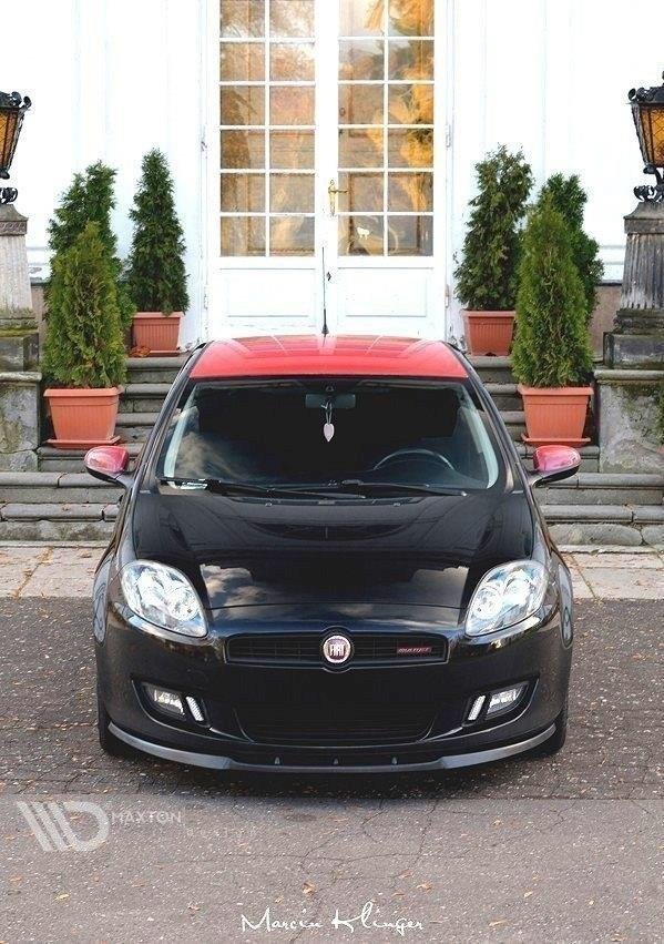 Fiat Bravo Mk2 Sport  - Lâmina frontal | FI-BR-2-FD1G | Produto Maxton Design distribuído por Unicartuning.