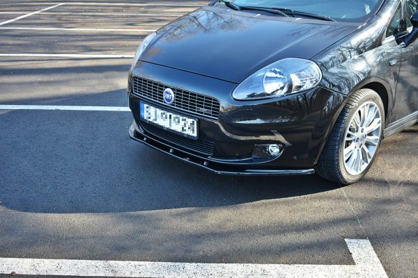 Fiat Grande Punto Abarth - Lâmina frontal | FI-GP-1-FD1G | Produto Maxton Design distribuído por Unicartuning.