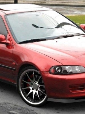 Honda Civic Mk6 Ej9 - Lâmina frontal | HO-CI-5-FD1G | Produto Maxton Design distribuído por Unicartuning.