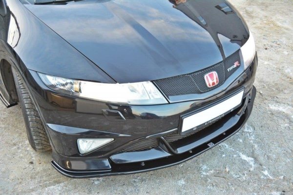 Honda Civic VIII Type-R Gp - Lâmina frontal | HO-CI-8-TYPE-R-GP-FD1G | Produto Maxton Design distribuído por Unicartuning.