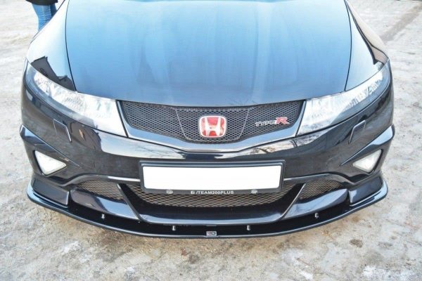 Honda Civic VIII Type-R Gp - Lâmina frontal | HO-CI-8-TYPE-R-GP-FD1G | Produto Maxton Design distribuído por Unicartuning.