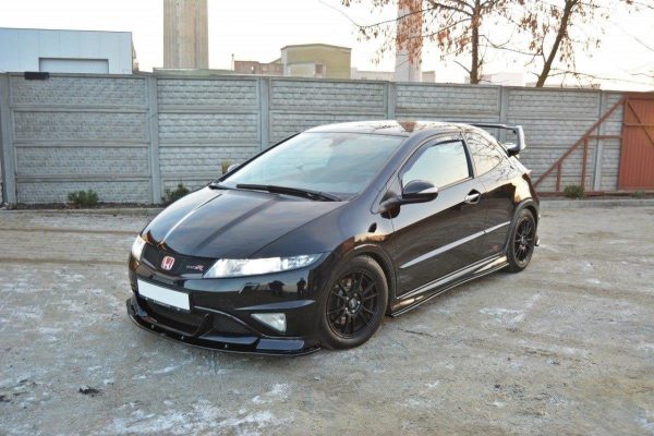 Honda Civic VIII Type-R Gp - Lâmina frontal | HO-CI-8-TYPE-R-GP-FD1G | Produto Maxton Design distribuído por Unicartuning.
