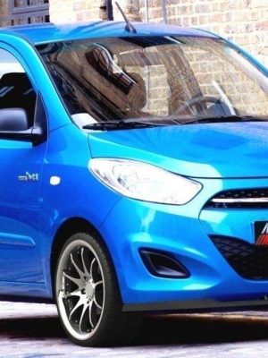 Hyundai I20 Mk2 (facelift) - Lâmina frontal | HY-I10F-FD1G | Produto Maxton Design distribuído por Unicartuning.