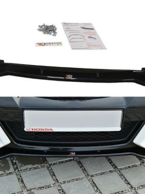 Honda Civic Mk9 (facelift) - Lâmina frontal | HO-CI-9F-FD1G | Produto Maxton Design distribuído por Unicartuning.