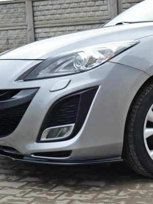 Mazda 3 Mk2 Sport (pre-facelift) - Lâmina frontal | MA-3-2-SPORT-FD1G | Produto Maxton Design distribuído por Unicartuning. Mazda 3 Mk2 Sport (pre-facelift) - Lâmina frontal | MA-3-2-SPORT-FD1G | Produto Maxton Design distribuído por Unicartuning.