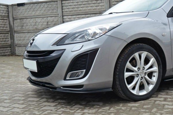 Mazda 3 Mk2 Sport (pre-facelift) - Lâmina frontal | MA-3-2-SPORT-FD1G | Produto Maxton Design distribuído por Unicartuning.