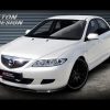 Mazda 6 Mk2 (Dynamic Sport ) - Lâmina frontal | MA-6-1-FD1G | Produto Maxton Design distribuído por Unicartuning.