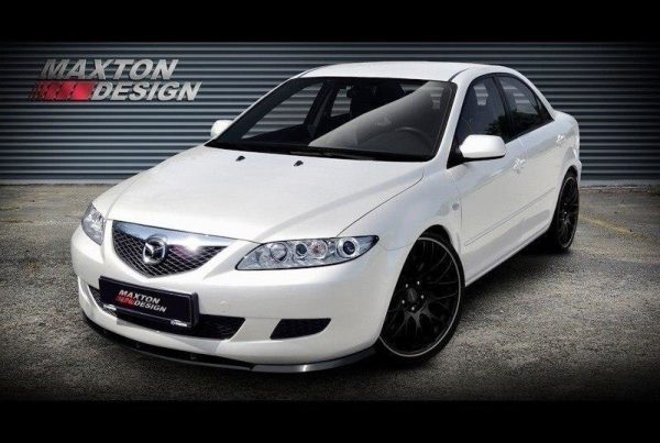 Mazda 6 Mk2 (Dynamic Sport ) - Lâmina frontal | MA-6-1-FD1G | Produto Maxton Design distribuído por Unicartuning.