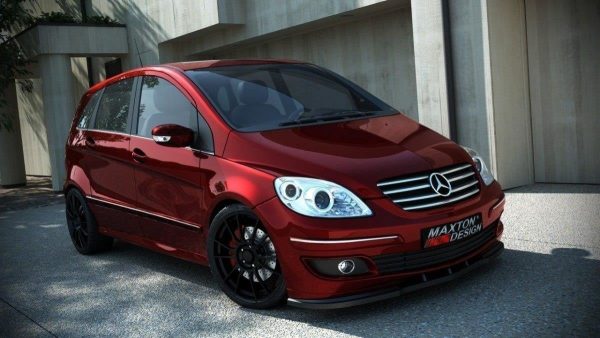 Mercedes-Benz B W246 (facelift) - Lâmina frontal | ME-B-245-FD1G | Produto Maxton Design distribuído por Unicartuning.