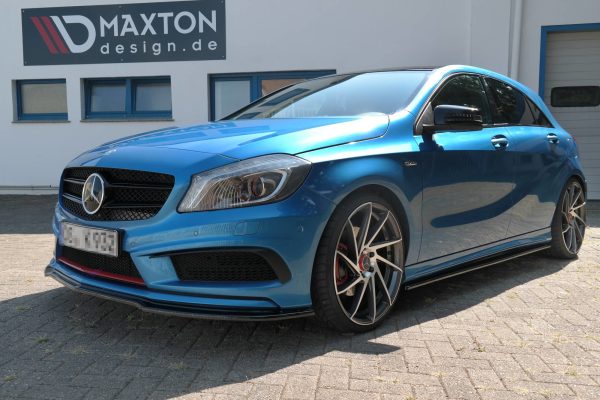 Mercedes-Benz W176 AMG-line Preface - Lâmina frontal | ME-A-176-AMGLINE-FD1G | Produto Maxton Design distribuído por Unicartuning. Mercedes-Benz W176 AMG-line Preface - Lâmina frontal | ME-A-176-AMGLINE-FD1G | Produto Maxton Design distribuído por Unicartuning.
