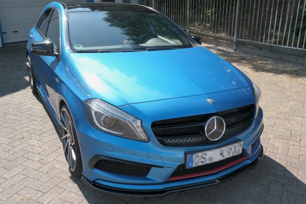 Mercedes-Benz W176 AMG-line Preface - Lâmina frontal | ME-A-176-AMGLINE-FD1G | Produto Maxton Design distribuído por Unicartuning. Mercedes-Benz W176 AMG-line Preface - Lâmina frontal | ME-A-176-AMGLINE-FD1G | Produto Maxton Design distribuído por Unicartuning.