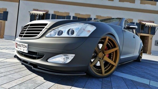Mercedes-Benz S-class Long W221 / W221 (facelift) - Lâmina frontal | ME-S-W221-FD1G | Produto Maxton Design distribuído por Unicartuning. Mercedes-Benz S-class Long W221 / W221 (facelift) - Lâmina frontal | ME-S-W221-FD1G | Produto Maxton Design distribuído por Unicartuning.