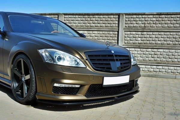 Mercedes-Benz S-class W221 AMG Lwb - Lâmina frontal | ME-S-W221-AMG-FD1G | Produto Maxton Design distribuído por Unicartuning.
