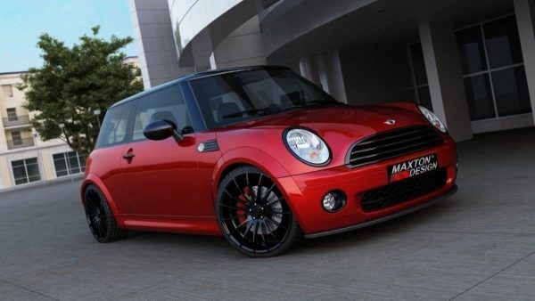 Mini Cooper R56 - Lâmina frontal | MC-1F-FD1G | Produto Maxton Design distribuído por Unicartuning.
