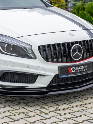 Mercedes-Benz W176 AMG-line Preface - Lâmina frontal | ME-A-176-AMG-FD1G | Produto Maxton Design distribuído por Unicartuning.