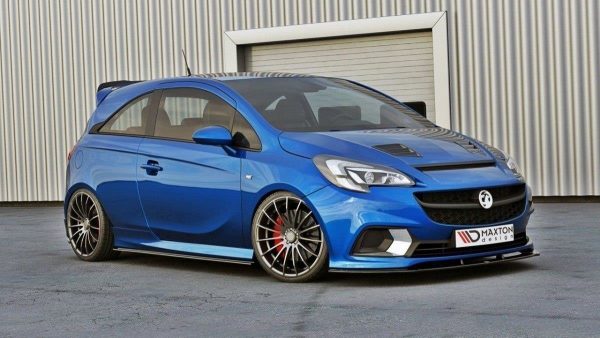 Opel Corsa E OPC/VXR Nurburg - Lâmina frontal | OP-CO-E-OPC-FD1G | Produto Maxton Design distribuído por Unicartuning. Opel Corsa E OPC/VXR Nurburg - Lâmina frontal | OP-CO-E-OPC-FD1G | Produto Maxton Design distribuído por Unicartuning.