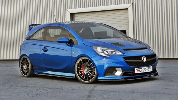 Opel Corsa E OPC / VXR - Lâmina frontal | OP-CO-E-OPC-NRB-FD1G | Produto Maxton Design distribuído por Unicartuning. Opel Corsa E OPC / VXR - Lâmina frontal | OP-CO-E-OPC-NRB-FD1G | Produto Maxton Design distribuído por Unicartuning.