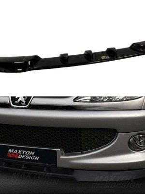 Peugeot 207 Hatchback - Lâmina frontal | PE-206-CC-FD1G | Produto Maxton Design distribuído por Unicartuning.