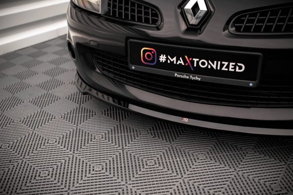 Renault Clio III RS - Lâmina frontal | RE-CL-3-RS-FD1G | Produto Maxton Design distribuído por Unicartuning. Renault Clio III RS - Lâmina frontal | RE-CL-3-RS-FD1G | Produto Maxton Design distribuído por Unicartuning.