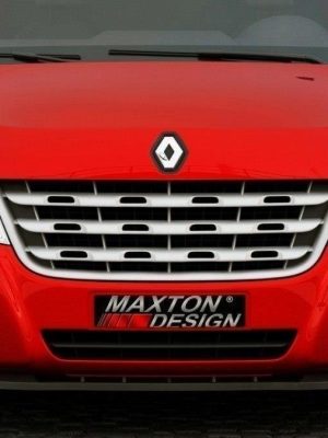 Renault Master Mk3 (facelift) - Lâmina frontal | RE-MA-3-FD1G | Produto Maxton Design distribuído por Unicartuning.