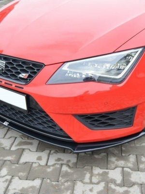 Seat Leon III FR - Lâmina frontal | SE-LE-3-FR-FD1G | Produto Maxton Design distribuído por Unicartuning.