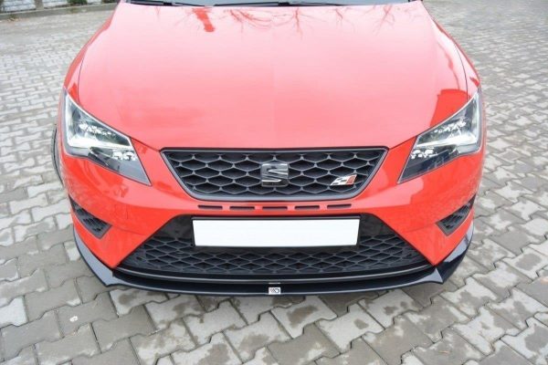 Seat Leon III FR - Lâmina frontal | SE-LE-3-FR-FD1G | Produto Maxton Design distribuído por Unicartuning.