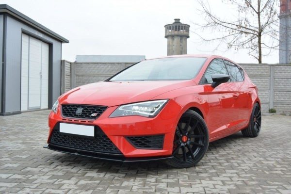 Seat Leon III FR - Lâmina frontal | SE-LE-3-FR-FD1G | Produto Maxton Design distribuído por Unicartuning.
