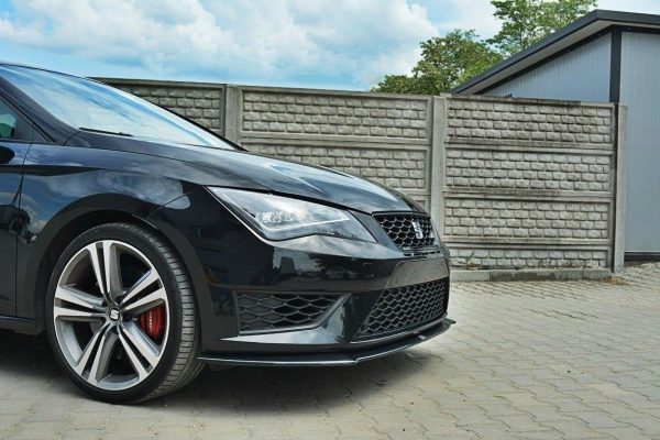 Seat Leon III FR - Lâmina frontal | SE-LE-3-FR-FD1G | Produto Maxton Design distribuído por Unicartuning.