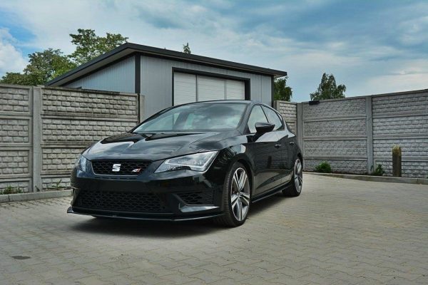 Seat Leon III FR - Lâmina frontal | SE-LE-3-FR-FD1G | Produto Maxton Design distribuído por Unicartuning.
