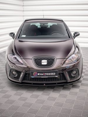 Seat Leon Mk2 MS Design - Lâmina frontal | SE-LE-2-FR-FD1G | Produto Maxton Design distribuído por Unicartuning. Seat Leon Mk2 MS Design - Lâmina frontal | SE-LE-2-FR-FD1G | Produto Maxton Design distribuído por Unicartuning.