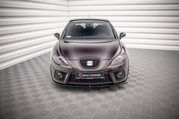 Seat Leon Mk2 MS Design - Lâmina frontal | SE-LE-2-FR-FD1G | Produto Maxton Design distribuído por Unicartuning. Seat Leon Mk2 MS Design - Lâmina frontal | SE-LE-2-FR-FD1G | Produto Maxton Design distribuído por Unicartuning.