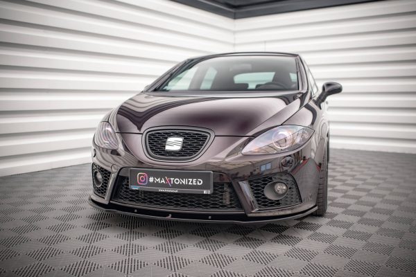 Seat Leon Mk2 MS Design - Lâmina frontal | SE-LE-2-FR-FD1G | Produto Maxton Design distribuído por Unicartuning. Seat Leon Mk2 MS Design - Lâmina frontal | SE-LE-2-FR-FD1G | Produto Maxton Design distribuído por Unicartuning.