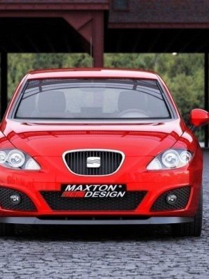 Seat Leon Mk2 Cupra / FR (facelift) - Lâmina frontal | SE-LE-2F-FD1G | Produto Maxton Design distribuído por Unicartuning. Seat Leon Mk2 Cupra / FR (facelift) - Lâmina frontal | SE-LE-2F-FD1G | Produto Maxton Design distribuído por Unicartuning.