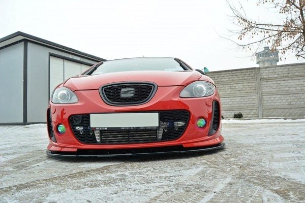 Seat Leon Mk2 MS Design - Lâmina frontal | SE-LE-2-MS-FD1G | Produto Maxton Design distribuído por Unicartuning. Seat Leon Mk2 MS Design - Lâmina frontal | SE-LE-2-MS-FD1G | Produto Maxton Design distribuído por Unicartuning.