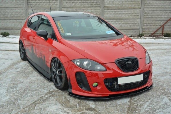 Seat Leon Mk2 MS Design - Lâmina frontal | SE-LE-2-MS-FD1G | Produto Maxton Design distribuído por Unicartuning. Seat Leon Mk2 MS Design - Lâmina frontal | SE-LE-2-MS-FD1G | Produto Maxton Design distribuído por Unicartuning.