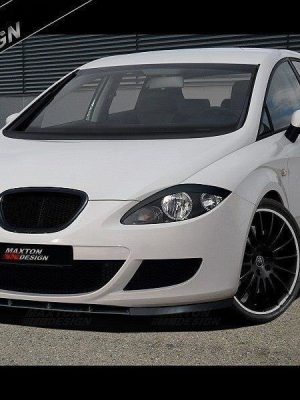 Seat Leon Mk2 (facelift) - Lâmina frontal | SE-LE-2-FD1G | Produto Maxton Design distribuído por Unicartuning. Seat Leon Mk2 (facelift) - Lâmina frontal | SE-LE-2-FD1G | Produto Maxton Design distribuído por Unicartuning.