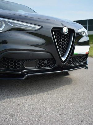 Alfa Romeo Stelvio - Lâmina frontal V.1 | AL-ST-1-FD1G | Produto Maxton Design distribuído por Unicartuning. Alfa Romeo Stelvio - Lâmina frontal V.1 | AL-ST-1-FD1G | Produto Maxton Design distribuído por Unicartuning.