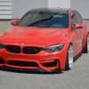 BMW M3 F80 - Lâmina frontal V.1 | BM-3-80-M-FD1G | Produto Maxton Design distribuído por Unicartuning.