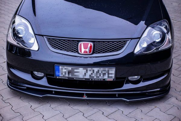 Honda Civic Ep3 (mk7) Type-R/s (facelift) - Lâmina frontal V.1 | HO-CI-7-TYPE-R/S-FD1G | Produto Maxton Design distribuído por Unicartuning. Honda Civic Ep3 (mk7) Type-R/s (facelift) - Lâmina frontal V.1 | HO-CI-7-TYPE-R/S-FD1G | Produto Maxton Design distribuído por Unicartuning.