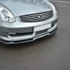 Infiniti G35 Coupé - Lâmina frontal V.1 | IN-G35-C-FD1G | Produto Maxton Design distribuído por Unicartuning.