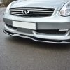Infiniti G35 Coupé - Lâmina frontal V.1 | IN-G35-C-FD1G | Produto Maxton Design distribuído por Unicartuning.